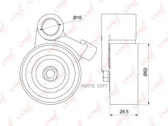 ����� �������� ����� ��� Lynxauto PB1324 PB1324 ����