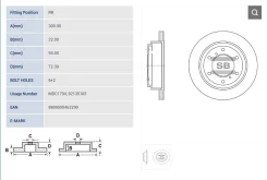 ���� ��������� ������ Mitsubishi Montero, Pajero SD4307 SD4307 ����