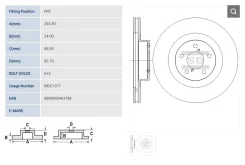 ���� ��������� �������� Subaru Forester, Impreza, Legacy, XV SD4701 SD4701 ����