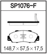������� ��������� Honda CR-V SP1076F SP1076F ����