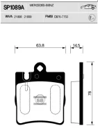 ������� ��������� �������� Mercedes-BENZ SP1089A SP1089A ����