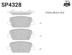 ������� ��������� ������ �������� Hyundai, KIA Mohave, Palisade SP4328 SP4328 ����