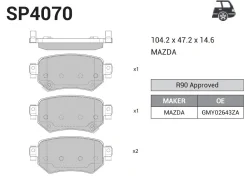 ������� ��������� ������ �������� Mazda Mazda 6 SP4070 SP4070 ����