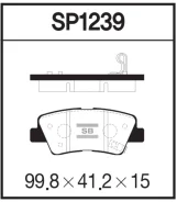 ������� ��������� ������ �������� HI-Q SP1239, SP1401, 48413341A0, 48413350A0, 583022EA31, 583022KA10, 583022TA40, 583022TA60, 583022VA30, 583022VA50...