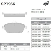 ������� ��������� �������� �������� Mercedes-BENZ SP1966 SP1966 ����