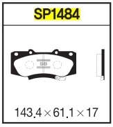 ������� ��������� �������� �������� Toyota Fortuner, Hilux SP1484 SP1484 ����