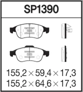 ������� ��������� �������� �������� Renault Duster, Fluence, Scenic SP1390 SP1390 ����