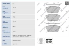 ������� ��������� �������� �������� KIA Optima SP1397 SP1397 ����