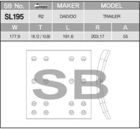 �������� ��������� ���������� ������ 177*18/10*191 16 ���. ����������� SL195, L01362 SL195 ����