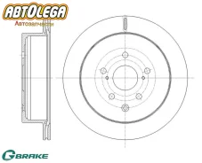 ���� ��������� ������ G-brake Lexus RX350 / 450 08- GR21833 ����