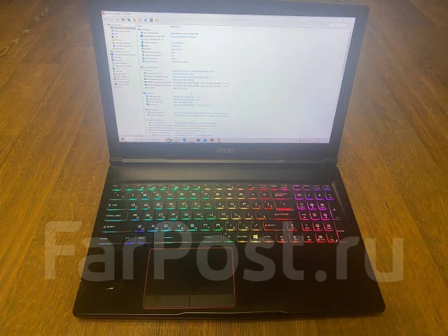 MSI GE63 Raider RGB 8SG. 15.6", 4����, ��� 32 ��, ���� 1 750���, WiFi: 1, Bluetooth: 1, ����������� �� 3��. ����