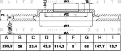 ���� ��������� �������� ������������� Blitz BS0408, �����/������ BS0408 ����