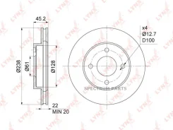 ���� ��������� ������������� (237,5x22) | ����� | BN1114 BN1114 ����