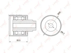 ����� ������������ / ��� AUDI A3 1.9D-2.0D 00-12 / A4 1.9D-2.0D 01 / A5 2.0D 08 / A6 1.9D-2.0D 01- PB3001 ����