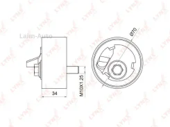 ����� �������� / ��� Subaru Impreza(GC) 1.6-2.0 92-00 / Legacy I-II 1.8-2.2 89-99 PB1056 ����