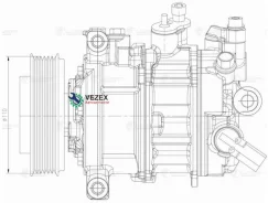 ���������� ������. ��� �/� Audi A6 (C7) (11-)/A4 (B9) (15-)/Q5 (08-) (����� �������. ) (LCAC 1815) Luzar LCAC1815 LCAC1815 ����