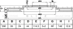 ���� ��������� �������� ������������� Blitz BS0549, �����/������ BS0549 ����