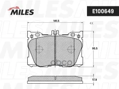 ������� ��������� �������� (����� Semi-Metallic) M E100649 E100649 ����