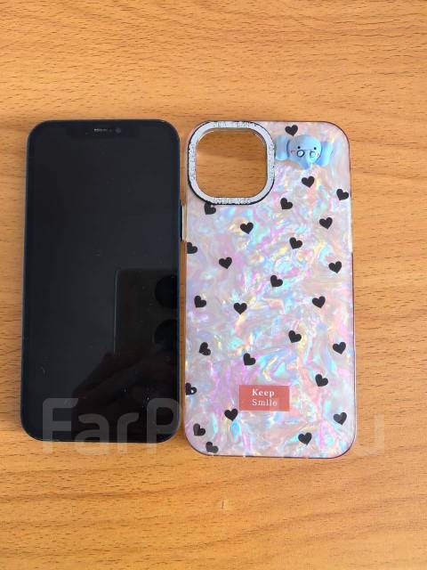 Продам айфон 12 на 256гб, Apple iPhone 12, 6.10", синий, 3G, 4G LTE, б ...