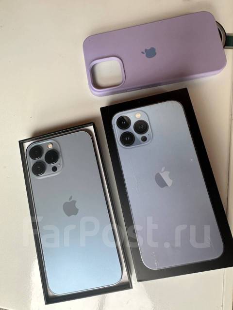 IPhone 13 Pro Max на две симки. АКБ 99%, 128 гб, 6.70", моноблок, Dual ...
