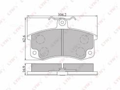     |  | LADA 2108-099/2110-12/2113-15/GrantA/Kalina/Priora Lynxauto BD4601 BD4601 