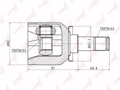   |  / | LADA 2108-099/2110-12/2113-15/GrantA/Kalina/Priora Lynxauto CI4601 CI4601 