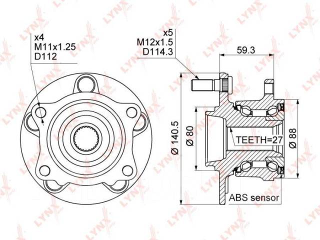   |  / | Lynxauto WH1108 WH1108 