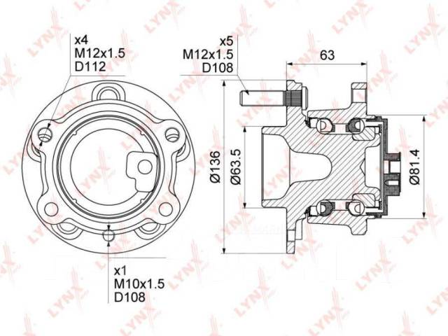   |  / | Lynxauto WH1328 WH1328 