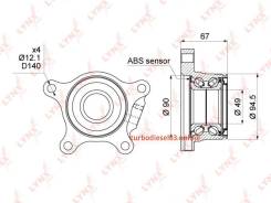 ������� ������, ��� ��� Lynxauto WB1490 WB1490 ����