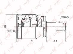   |  / | LADA 2108-099/2110-12/2113-15/GrantA/Kalina/Priora Lynxauto CI4602 CI4602 