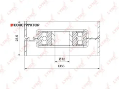����� �������� ����� ��� Lynxauto PB3062 PB3062 ����
