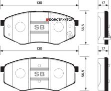   . Hyundai ix35, Kia Sportage 2.0/CRDi 10 SP1374SNS GDB3461=1302 02 [581012SA70] ! Sangsin Brake SP1374 SP1374 