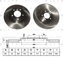 ���� ��������� �������� ������������� Blitz BS0257, �����/������ BS0257 ����