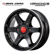 Buan Japan KBracing16. 6.5x16", 6x139.7, ET38, �� 106,1���. ��� ����� �� ������������ ����