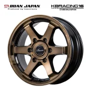 Buan Japan KBracing16. 6.5x16", 6x139.7, ET38, �� 106,1���. ��� ����� �� ������������ ����