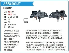 ��������� ���������� Renault Laguna 1.9 Krauf ARB0295UT ����