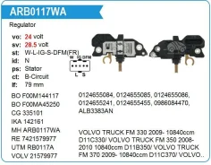 ��������� ���������� Volvo Truck FM 330 24V Krauf ARB0117 ����