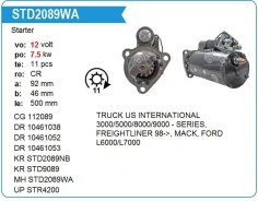 ������� Truck US International 3000/5000/8000/9000, 12V, 11T Motorherz STD9089CL ����