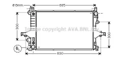 65553 vo2 vo2117 AVA Quality Cooling VO2117 ����