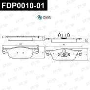������� ��������� Renault CLIO 12- FAP FDP001001 FDP001001 ����
