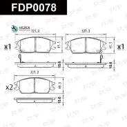 ������� ��������� Hyundai/KIA Accent -05 FAP FDP0078 FDP0078 ����
