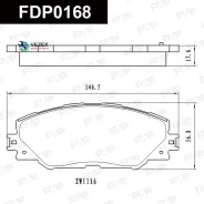 ������� ��������� Toyota RAV4 06- 2.0-2.2D FAP FDP0168 FDP0168 ����