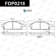 ������� ��������� Nissan Pathfinder/X-Trail 97- FAP FDP0218 FDP0218 ����