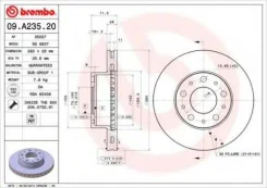 ���� ��������� �������� citroen jumper fiat ducato peugeot Brembo 09A23520 Citroen / Peugeot: 424928 424929 1611842080 4249K2 1607872180. Fiat / 09A23...