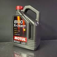 Motul 8100 X-Clean+. 5W-30, �������������, 5��. ����