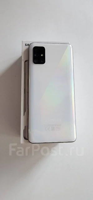Samsung Galaxy A51. �/�, 128 ��, �����, 3G, 4G LTE, Dual-SIM, NFC ����