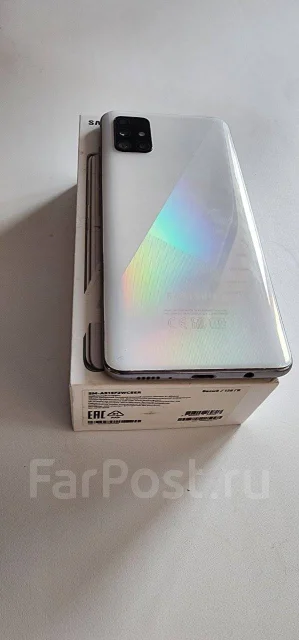 Samsung Galaxy A51. �/�, 128 ��, �����, 3G, 4G LTE, Dual-SIM, NFC ����