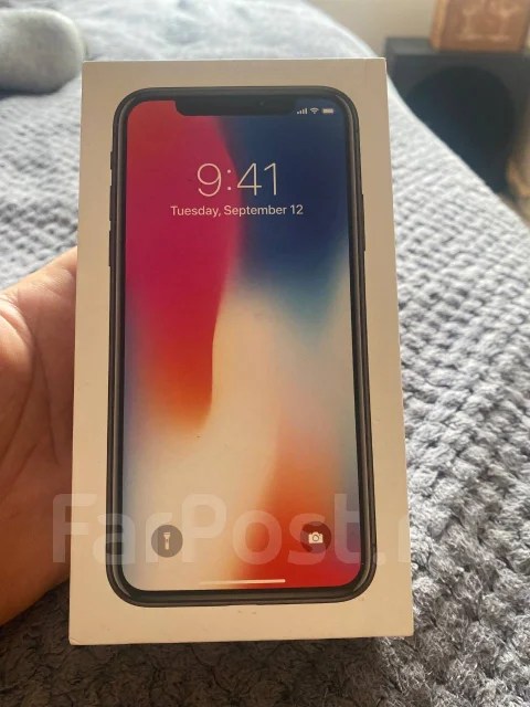 Apple iPhone X. �/�, 256 ��, ������, 4G LTE ����