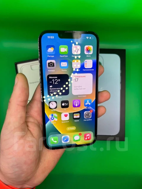 Apple iPhone 13 Pro. �/�, 256 ��, �����, 3G, 4G LTE, 5G, Dual-SIM, ����������, NFC ����
