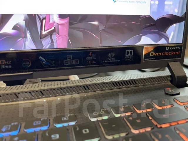 Asus ROG Strix G15. 15.6", 3,3����, ��� 16 ��, ���� 1 000���, WiFi: 1, Bluetooth: 1 ����